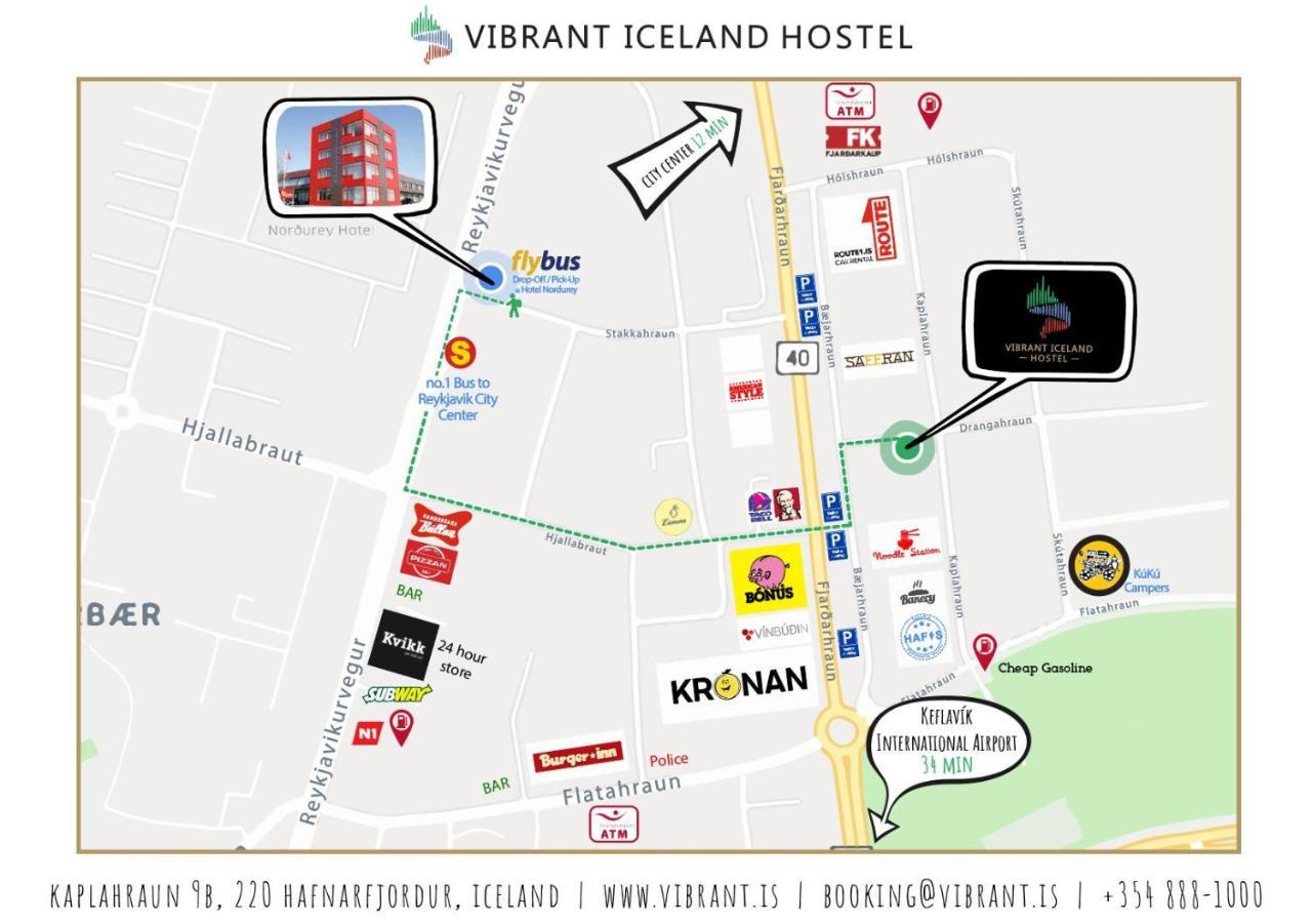 Hafnarfjörður Vibrant Iceland Hostel מראה חיצוני תמונה